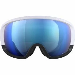 Masques De Ski POC FOVEA CLARITY COMP HYDROGEN WHITE/URANIUM BLACK/SPEKTRIS BLUE 23 Blanc / Noir -Raquettes neige Soldes 9 100010 40440 8451 04