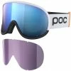 Masques De Ski POC RETINA BIG CLARITY COMP HYDROGEN WHT/URANIUM BLK/SPEKTRIS BLUE 23 Blanc / Noir -Raquettes neige Soldes 9 100011 40526 8451 01