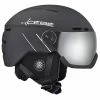 Casques Ski CEBE FIREBALL MATT BLACK WHITE LINE 22 Noir -Raquettes neige Soldes 9 101741 fireball matt black white line cbh49 01