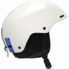Casques Ski SALOMON BRIGADE+ WHITE BLUE 22 Blanc -Raquettes neige Soldes 9 101853 brigade white blue l41523200 01