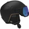 Casques Ski SALOMON PIONEER LT VISOR BK 1947/UNIV. 22 Noir -Raquettes neige Soldes 9 102830 l41200100 01