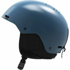 Casques Ski SALOMON BRIGADE+ DARK DENIM 22 Bleu -Raquettes neige Soldes 9 103421 brigade dark denim l41162000 03