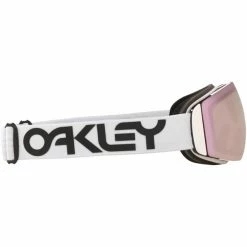 Masques De Ski OAKLEY FLIGHT DECK XM WHITE WPRIZM HI PINKGBL 22 Blanc / Rose -Raquettes neige Soldes 9 104066 flight deck xm white wprizm hi pinkgbl oo7064 93 05