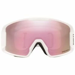 Masques De Ski OAKLEY LINE MINER XM FP WHITE WPRIZM HI PINKGBL 22 Blanc / Rose -Raquettes neige Soldes 9 104071 line miner xm fp white wprizm hi pinkgbl oo7093 34 03