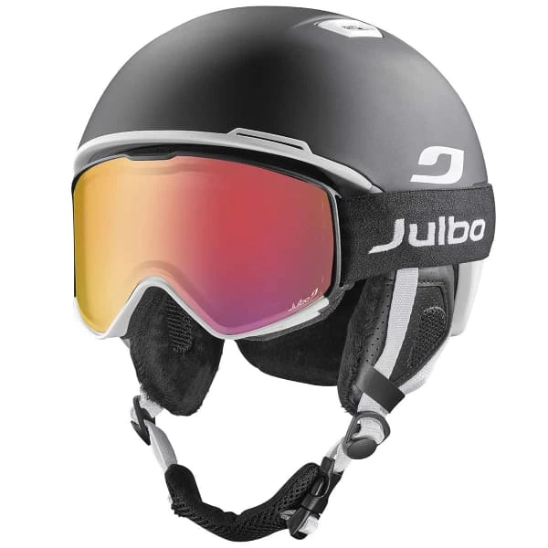 Casques Ski JULBO HAL GLORY BLACK/WHITE 22 Noir / Blanc 6 Casques Ski JULBO HAL GLORY BLACK/WHITE 22 Noir / Blanc – Image 4