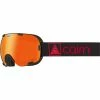 Masques De Ski CAIRN SPIRIT OTG MAT BLACK ORANGE MIRROR 22 Orange / Noir -Raquettes neige Soldes 9 105472 spirit otg mat black orange mirror 0580691 sp8102 01