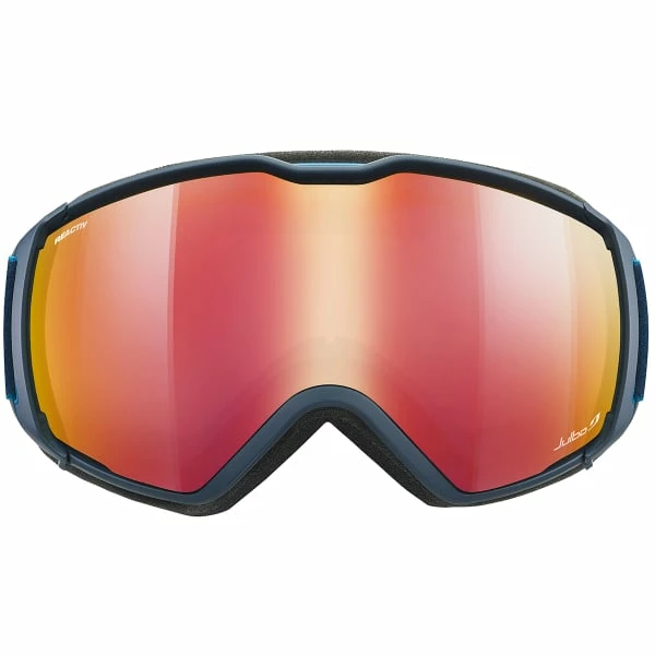 Masques De Ski JULBO AEROSPACE BLUE REACTIV 2-3 GLARECONTROL 22 Bleu / Jaune / Rouge 4 Masques De Ski JULBO AEROSPACE BLUE REACTIV 2-3 GLARECONTROL 22 Bleu / Jaune / Rouge – Image 2