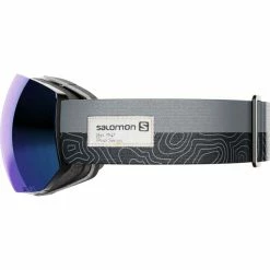 Masques De Ski SALOMON RADIUM PRO ML BK SLMN/MID BLUE 22 Orange / Noir -Raquettes neige Soldes 9 106809 radium pro ml bk slmn mid blue l41476700 02