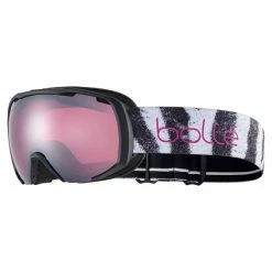 Masques De Ski BOLLE ROYAL BLACK MATTE - VERMILLON GUN CAT2 23 Noir / Blanc / Rose