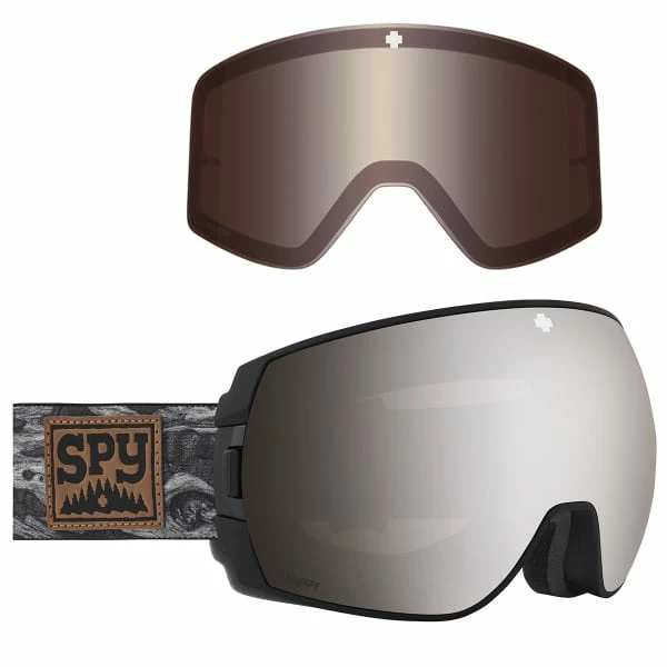 Masques De Ski SPY LEGACY SPY+ERIC JACKSON HAPPY BRONZE SILVER SPEC MIR+GRAY GREEN RED 23 Gris / Noir / Marron 3 Masques De Ski SPY LEGACY SPY+ERIC JACKSON HAPPY BRONZE SILVER SPEC MIR+GRAY GREEN RED 23 Gris / Noir / Marron