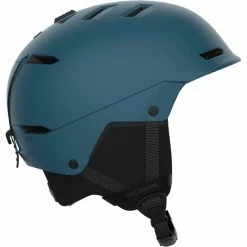Casques Ski SALOMON HUSK MALLARD BLUE 23 Bleu / Noir