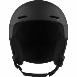 Casques Ski SALOMON HUSK JR BLACK 23 Noir -Raquettes neige Soldes 9 114717 husk jr black l47015100 03
