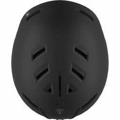 Casques Ski SALOMON HUSK JR BLACK 23 Noir -Raquettes neige Soldes 9 114717 husk jr black l47015100 04