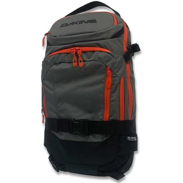 Sacs à Dos Ski DAKINE HELI PRO 20L STEEL GREY 23 Gris / Noir / Rouge 3 Sacs à Dos Ski DAKINE HELI PRO 20L STEEL GREY 23 Gris / Noir / Rouge