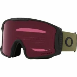 Masques De Ski OAKLEY LINE MINER L DARK BRUSH PRIZM SNOW DARK GREY 23 Vert / Noir