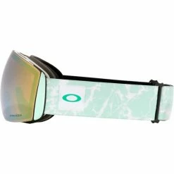 Masques De Ski OAKLEY FLIGHT DECK L JASMINE CRYSTAL PRIZM SAGE GOLD 23 Blanc / Bleu -Raquettes neige Soldes 9 118370 flight deck l jasmine crystal prizm sage gold oo7050 c400 02