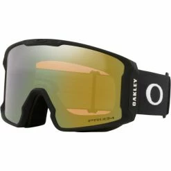 Masques De Ski OAKLEY LINE MINER L MATTE BLACK PRIZM SAGE GOLD 23 Noir
