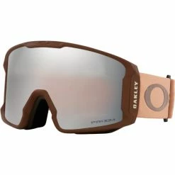 Masques De Ski OAKLEY LINE MINER L MARK MCMORRIS SIGNATURE PRIZM BLACK IRIDIUM 23 Rose / Marron