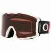 Masques De Ski OAKLEY LINE MINER L HENRIK HARLAUT SIGNATURE PRIZM DARK GREY 23 Blanc / Noir