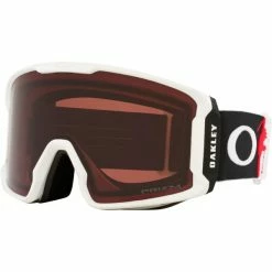 Masques De Ski OAKLEY LINE MINER L HENRIK HARLAUT SIGNATURE PRIZM DARK GREY 23 Blanc / Noir