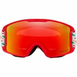 Masques De Ski OAKLEY LINE MINER YOUTH RED GRANITE PRIZM TORCH IRIDIUM 23 Blanc / Rouge -Raquettes neige Soldes 9 118379 line miner youth red granite prizm torch iridium oo7095 4600 03