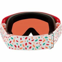 Masques De Ski OAKLEY LINE MINER YOUTH RED GRANITE PRIZM TORCH IRIDIUM 23 Blanc / Rouge -Raquettes neige Soldes 9 118379 line miner youth red granite prizm torch iridium oo7095 4600 04