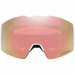 Masques De Ski OAKLEY FALL LINE M MATTE WHITE PRIZM ROSE GOLD 23 Blanc -Raquettes neige Soldes 9 118382 fall line m matte white prizm rose gold oo7103 5500 03