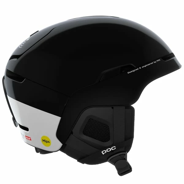 Casques Ski POC OBEX BC MIPS URANIUM BLACK 23 Noir / Blanc 4 Casques Ski POC OBEX BC MIPS URANIUM BLACK 23 Noir / Blanc – Image 2