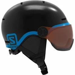 Casques Ski SALOMON GROM VISOR KID BLACK 23 Noir