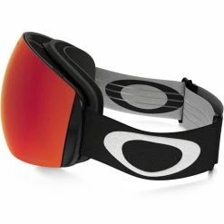 Masques De Ski OAKLEY FLIGHT DECK M MATTE BLACK PZM TORCH 23 Noir -Raquettes neige Soldes 9 35109 fdxm matt black prizm torch OO7064 39 04