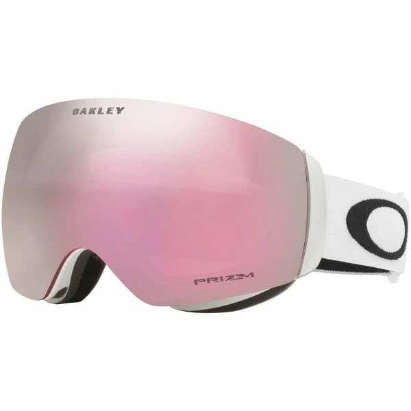 Masques De Ski OAKLEY FLIGHT DECK XM MATTE WHITE PRIZM HI PINK IRIDIUM 22 Rose 3 Masques De Ski OAKLEY FLIGHT DECK XM MATTE WHITE PRIZM HI PINK IRIDIUM 22 Rose