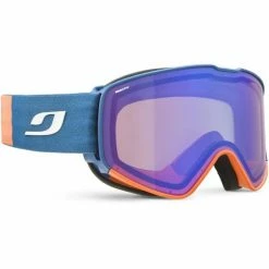 Masques De Ski JULBO CYRIUS BLEU REACTIV PERFORMANCE 1-3 21 Bleu / Orange