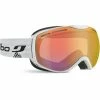 Masques De Ski JULBO FUSION BLANC REACTIV PERFORMANCE 1-3 23 Blanc / Rouge -Raquettes neige Soldes 9 58064 fusion blanc rv p1 3hcr flash rouge j76233109 01