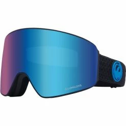Masques De Ski DRAGON PXV SPLIT LL BLUE ION+LL AMBER 22 Noir / Bleu