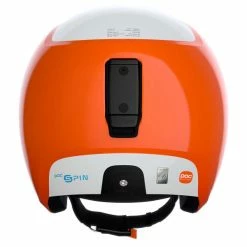 Casques Ski POC SKULL DURA COMP SPIN FLUORESCENT ORANGE 21 Orange / Blanc -Raquettes neige Soldes 9 75499 skull dura comp spin fluorescent orange 10175 9050 04