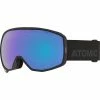 Masques De Ski ATOMIC COUNT PHOTO BLACK 23 Noir / Orange / Bleu -Raquettes neige Soldes 9 75918 count photo black an5106110 01