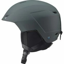 Casques Ski SALOMON PIONEER LT ACCESS GREY 23 Gris / Noir -Raquettes neige Soldes 9 76234 pioneer lt access grey l41199400 03