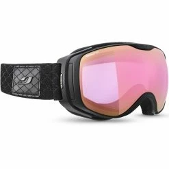 Masques De Ski JULBO LUNA NOIR FLASH ROSE RV P1-3HCP 23 Noir / Rose -Raquettes neige Soldes 9 77912 luna noir flash rose rv p1 3hcp j72836140 03