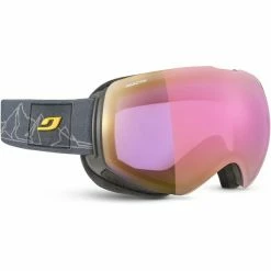 Masques De Ski JULBO SHADOW GRIS ONELINE RP1-3HCP FLASH ROSE 21 Gris / Rose -Raquettes neige Soldes 9 77933 shadow gris oneline rp1 3hcp flash rose j76636140fs 04