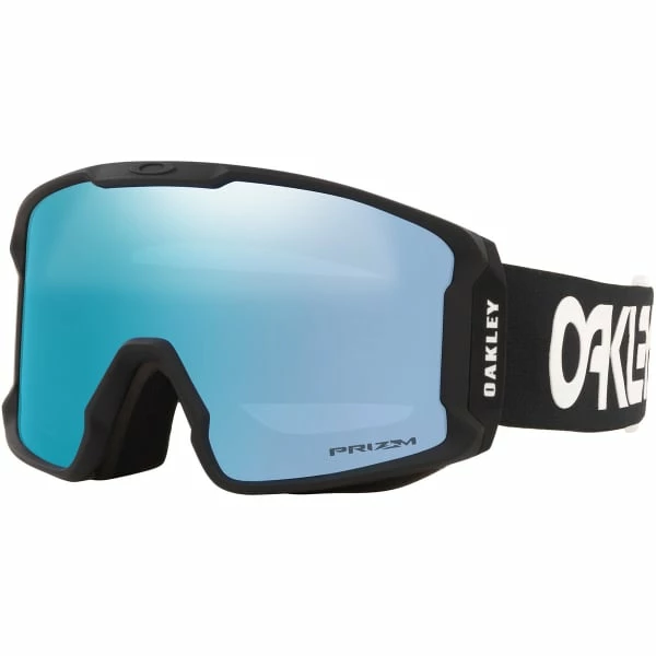 Masques De Ski OAKLEY LINE MINER L FP BLACK W PRIZM SAPHR GBL 23 Noir / Blanc 3 Masques De Ski OAKLEY LINE MINER L FP BLACK W PRIZM SAPHR GBL 23 Noir / Blanc