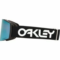 Masques De Ski OAKLEY FALL LINE L FP BLACK W PRIZM SAPHR GBL 23 Noir / Blanc -Raquettes neige Soldes 9 79354 fall line xl fp black w prizm saphr gbl oo7099 27 03