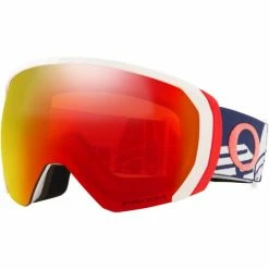 Masques De Ski OAKLEY FLIGHT PATH XL ALEKSANDER KILDE SIG ATTACKING VIKING W PRZM TORCH GBL 21 Blanc / Bleu / Rouge