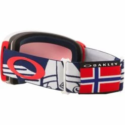 Masques De Ski OAKLEY FLIGHT PATH XL ALEKSANDER KILDE SIG ATTACKING VIKING W PRZM TORCH GBL 21 Blanc / Bleu / Rouge -Raquettes neige Soldes 9 79375 oo7110 30 05
