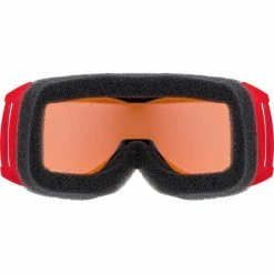 Masques De Ski UVEX FLIZZ LG RED S2 22 Rouge / Noir -Raquettes neige Soldes 9 80069 flizz lg red s2 553829 3130 03