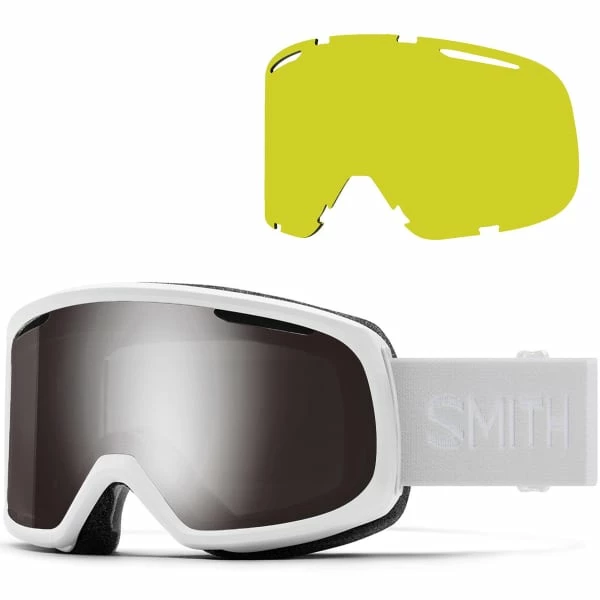 Masques De Ski SMITH RIOT WHITE VAPOR CPS PLT M 21 Blanc 3 Masques De Ski SMITH RIOT WHITE VAPOR CPS PLT M 21 Blanc