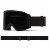 Masques De Ski SMITH SQUAD XL BLACKOUT CPS BLK 23 Noir -Raquettes neige Soldes 9 81219 squad xl blackout 2021 cps blk m00675 2ql994y 01