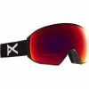 Masques De Ski ANON M4 TORIC BLACK/SUN RED 22 Noir