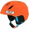 Casques Ski GIRO LAUNCH JR MAT BRT ORG/JELLY 22 Orange -Raquettes neige Soldes 9 81745 launch mat brt org jelly gic711939 boj 01