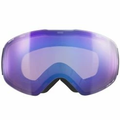 Masques De Ski JULBO SKYDOME BLACK/WHITE REACTIV 1-3 HIGH CONTRAST FLASH BLUE 23 Noir / Bleu -Raquettes neige Soldes 9 92077 skydome noir blanc reactiv 1 3 high contrast flash bleu j75634141 03