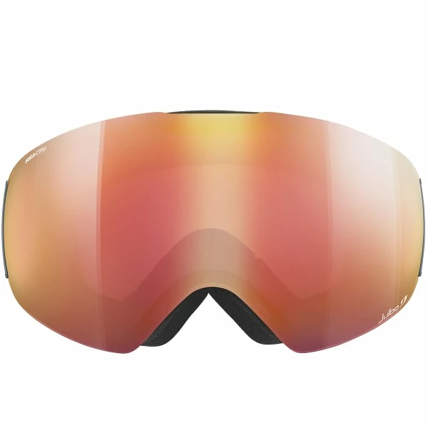 Masques De Ski JULBO SKYDOME BLACK/GREY REACTIV 2-3 GLARE CONTROL FLASH RED 23 Rouge / Noir 4 Masques De Ski JULBO SKYDOME BLACK/GREY REACTIV 2-3 GLARE CONTROL FLASH RED 23 Rouge / Noir – Image 2
